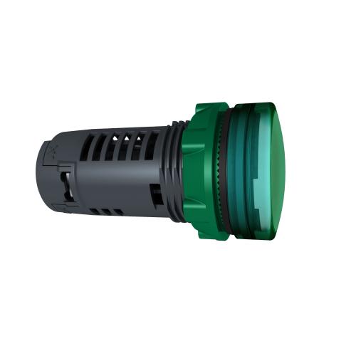 SCHNEIDER ELECTRIC - LED indicator lamp green 230...240Vac Ø22mm XB5 XB5EVM3