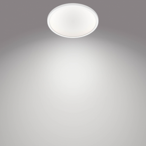 PHILIPS - Плафон SuperSlim 1x15W Интегриран LED Бял 871869968107400