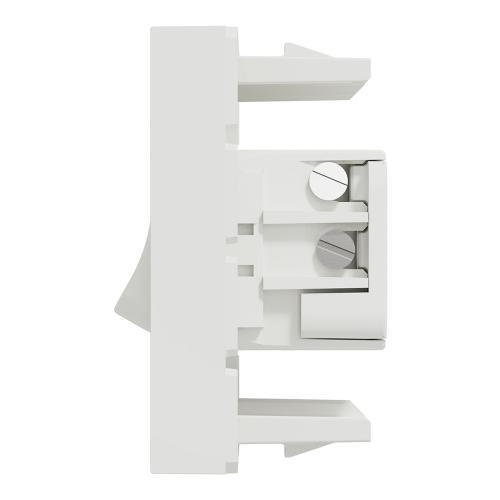 SCHNEIDER ELECTRIC - NU322518 Двуполюсен ключ 20А двумодулен бял New Unica 