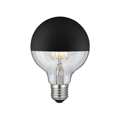 ACA LIGHTING - GLOBE956WWDIMBL LED FILAMENT E27 G95 black DIM 6W 2700K 230V