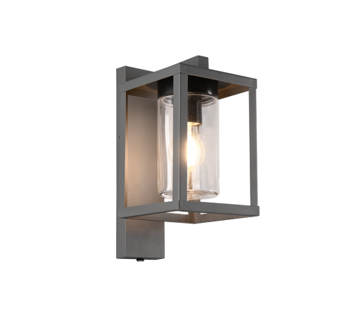 TRIO - wall luminaire   LUNGA 212060142 E27, 40W, IP44, light sensor
