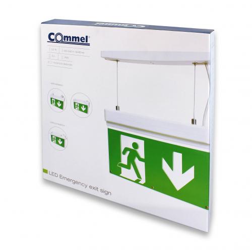 COmmel - LED emergency exit sign 2,2W 346-203