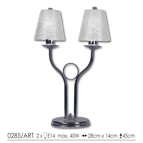 LIS LIGHTING - Retro Art 0285 H29 silver