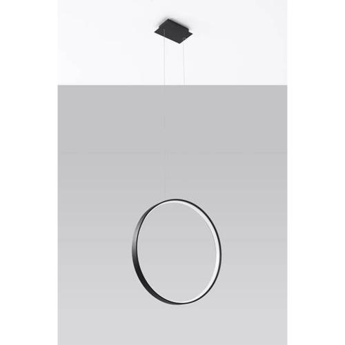 SOLLUX - Pendant RIO 78 TH.120 Black 4000K