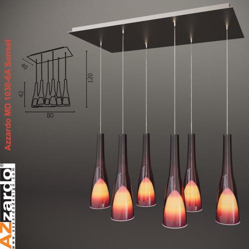 AZZARDO - Sunset 6  Model MD 1030-6A 