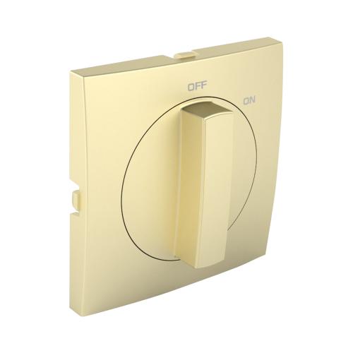 EFAPEL - Face plate for Rotary switch (ON/OFF) GOLD 90762 TDU LOGUS 90