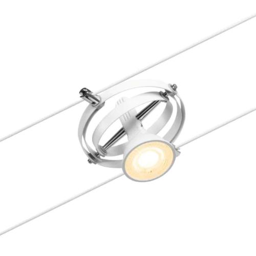 PAULMANN -  94438  CorDuo cable system Cardan basic set ✴GU5.3 max. 5x10W~230/12V✴matt white/chrome