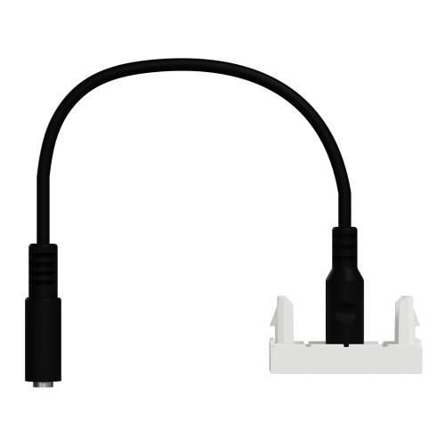 SCHNEIDER ELECTRIC - NU343318 Audio jack 3.5mm socket One module white