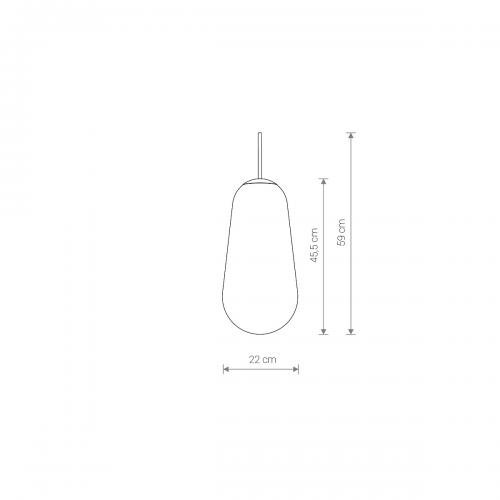 NOWODVORSKI - Абажур 8532 CAMELEON PEAR L TR/G 