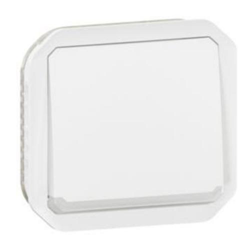 LEGRAND - 2-way switch with indicator mechanism color White IP55 Plexo New 69612L