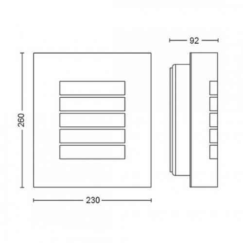 PHILIPS - OSLO 60W 17471.93.PN