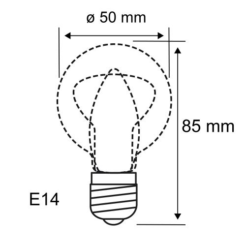 PAULMANN - LED Рефлекторна крушка   20122   Light bulb ⚡ E14 ⚡ 230V ⚡ 89lm ⚡ 25W dimmable ✴ Жълт