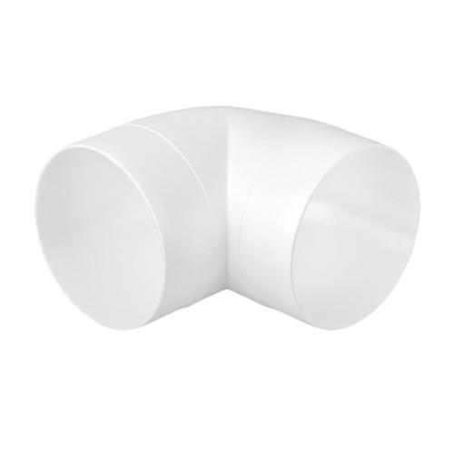 ELMARK - EL02-471 PVC KNEE 90° FOR ROUND DUCTS D125MM - 500236