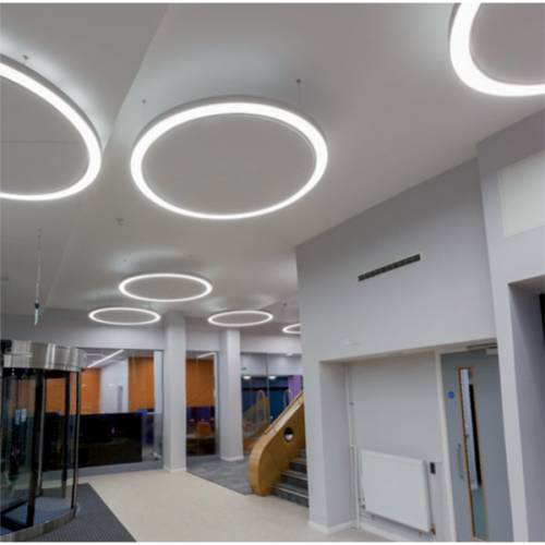 ELMARK - RINGS LED ОСВЕТИТЕЛНО ТЯЛО 75W 4000K D1000 СИВО 99RING10004075/GR