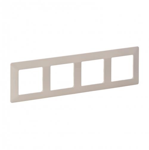 LEGRAND - 7 540 44 Plate Valena Life - 4 gang - ivory