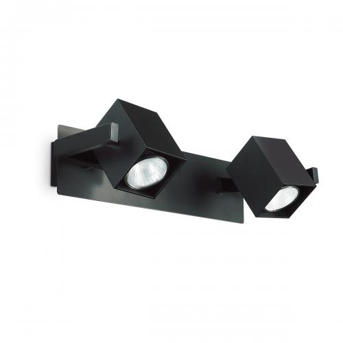 IDEAL LUX - wall luminaire MOUSE AP2 Nero 156705