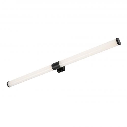 RABALUX - Влагозащитен аплик Н:5 W:60cm.  75044  ZAIN ⚡ LED 8W ⚡ 800lm ⚡ 4000К ⚡ IP44 ✴ Черен/Бял
