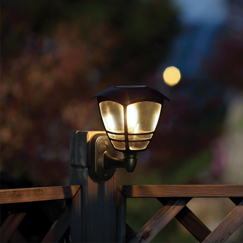 ELMARK - SOLAR LED WALL LAMP 0.3W IP44 - 98SOL23379