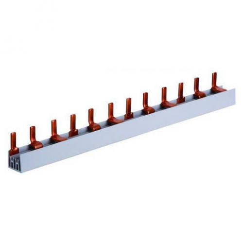Pollmann - Power comb type PIN 3P 16mm2 80A 19 circuit breakers L1L2L3 PE2221302