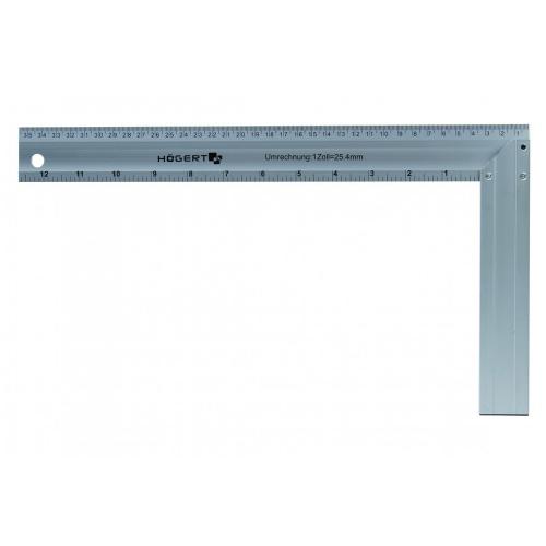 Högert Technik - Aluminium carpenter square 450×190 mm HT4M206