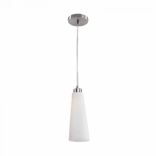 ELMARK - KAREN ПЕНДЕЛ 1XE27 САТЕН НИКЕЛ D120mm 955KAREN1P