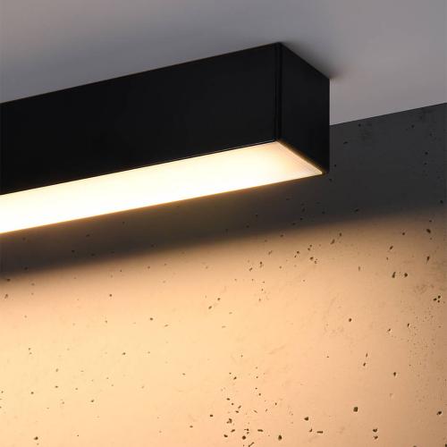 SOLLUX - Ceiling lamp PINNE 67 TH.042 Black 3000K