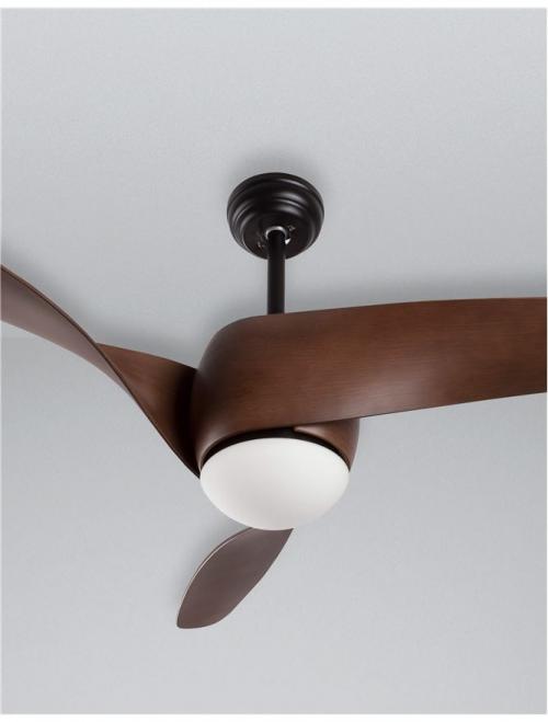NOVA LUCE - Вентилатор BREEZE 5267611 DC Motor Max.40W, 5 Скорости DC контрол на вентилатора
