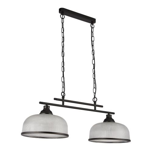SEARCHLIGHT - Pendant    3592-2BK   Highworth⚡2 х HALOGEN 60W⚡E27