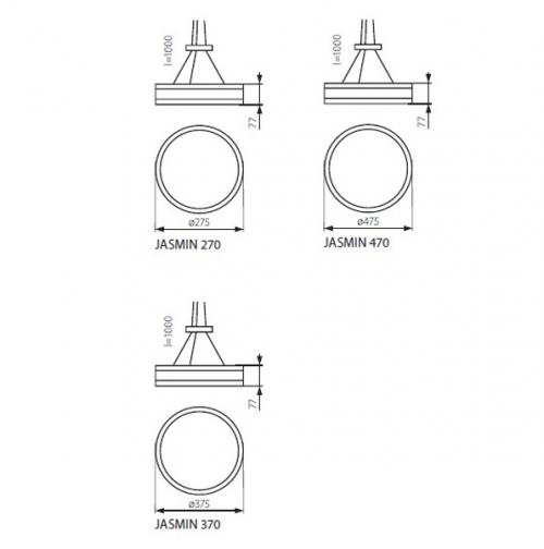 KANLUX - JASMIN 270-WE-H (23753)