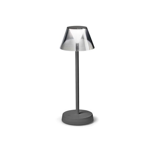 IDEAL LUX - Градинска настолна лампа  IP54  286730 LOLITA TL COOL GREY