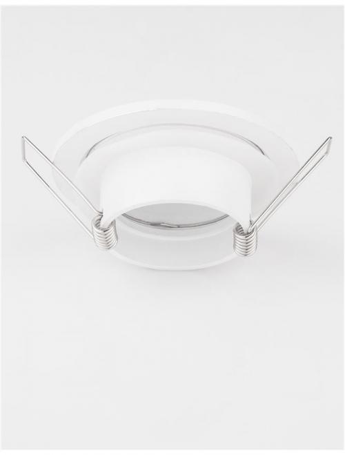 NOVA LUCE - Луна за вграждане влагозащитена бяла IP44 Tex 9012121