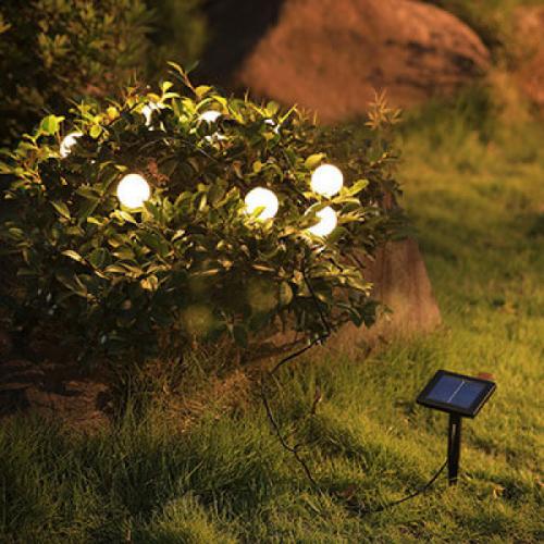 ELMARK - SOLAR LED STRING LIGHT 0.6W 8PCS. 2000K IP68 - 98SOL23439
