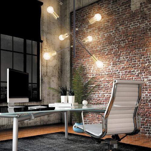 RABALUX - 2104 Lanny chandelier 6x15W E27