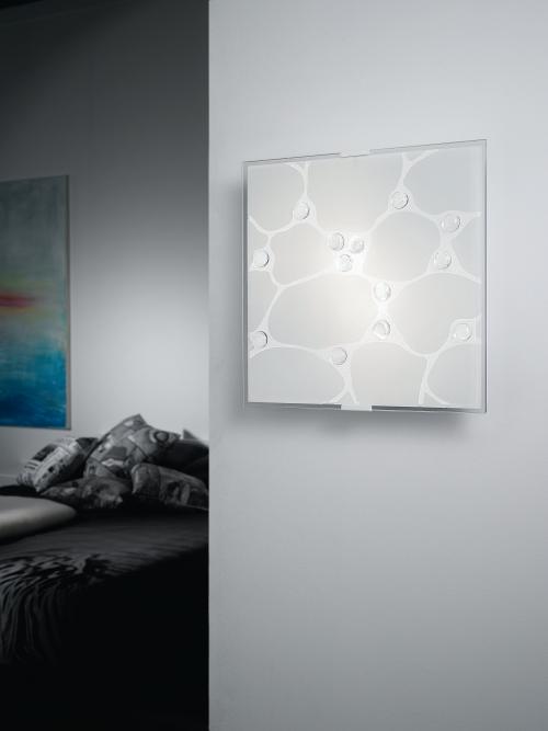 EGLO - wall/ceiling luminaire 92749 SABBIO1 E14, 2X40W