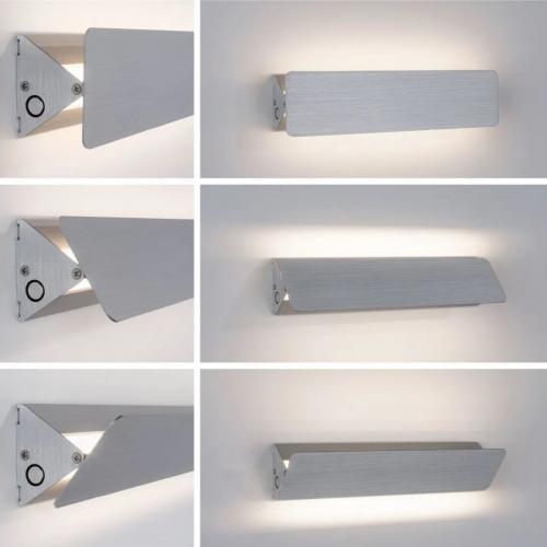 PAULMANN - LED Wall lamp  79513  KATLA ⚡ 2700K ⚡ 340lm ⚡ 230V ⚡ 7W ✴ Brushed aluminum