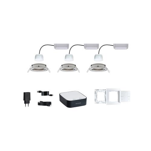 PAULMANN - 5181  Attractively priced starter set Smart Home smik Gateway with wall switch