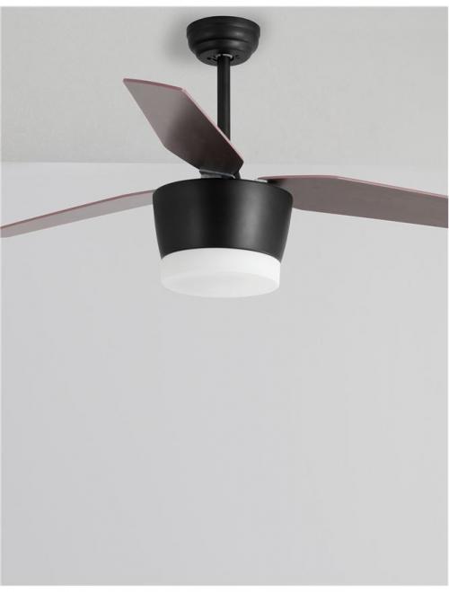 NOVA LUCE - Вентилатор MONSOON 5260251 DC Motor Max.40W, 5 Скорости DC контрол на вентилатора