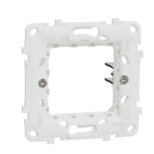 SCHNEIDER ELECTRIC - NU7002PG New Unica - universal fixing frame with fixing claws  - 2 m - 1 gang
