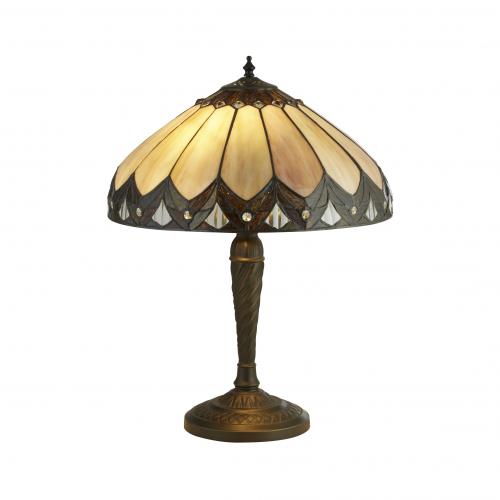 SEARCHLIGHT - Настолна лампа   EU6706-40 Pearl 2 X 60w E27