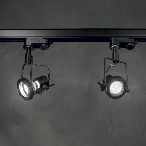 IDEAL LUX - Спот SLIDE TRACK NERO 239217 GU10 max 1 x 50W