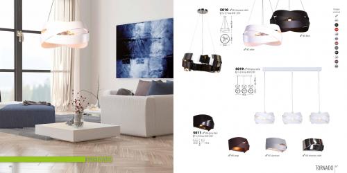 LIS LIGHTING - Нощна лампа TORNADO 5015B-H45 E14, 1x40W, H44, D26cm