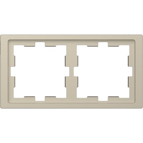 SCHNEIDER ELECTRIC - MTN4020-6533 рамка двойна сахара D-Life Merten 