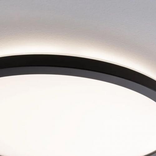 PAULMANN - LED Панел 70998  LED Panel Atria Shine Backlight rund 293mm◾ 16W◾ 1600lm ◾3000K✴Черен