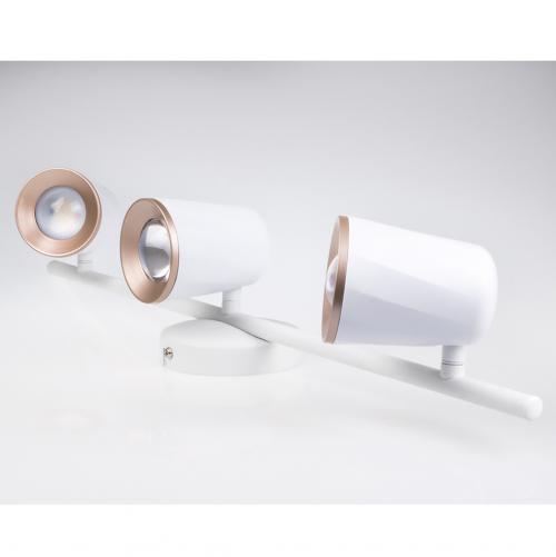 V-TAC - 18W LED Тройна Спот Лампа 3000К Бяла SKU: 218258