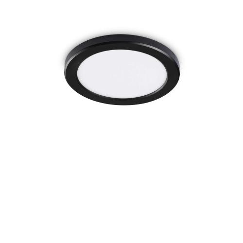 IDEAL LUX - Плафон 290775 AURA PL ROUND 3000K NERO