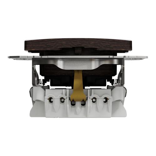 SCHNEIDER ELECTRIC - SDD181021 Sedna Design & Elements - Outlet schuko with child protection, 2P+E, 16A, 250V, wenge