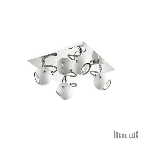 IDEAL LUX - Спот LUNARE PL4 Bianco  077918