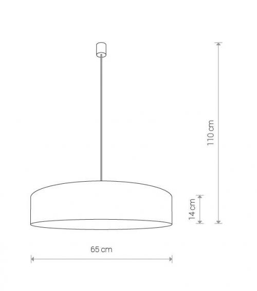 NOWODVORSKI - pendant luminaire  CROCO 8948