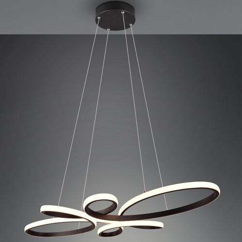 TRIO - Пендел FLY – 345619132 32W · 1x 3900lm, 3000K черен