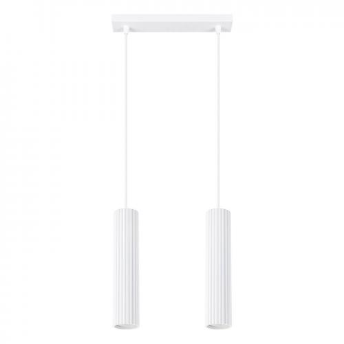 SOLLUX - Pendant KARBON 2 white 2x10W GU10 SL.1536